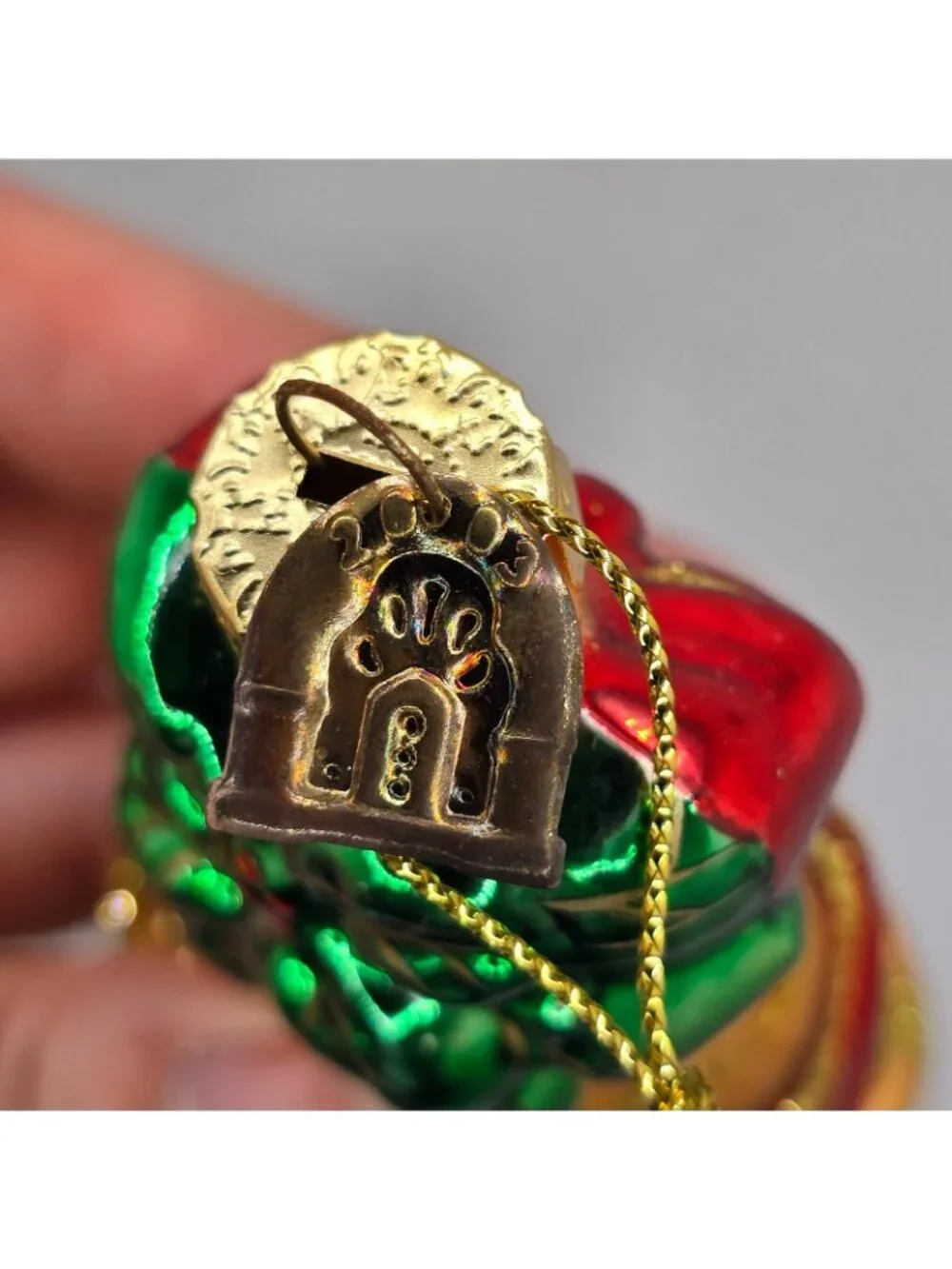 Christmas Ornament Glass Bells Thomas Pacconi Museum Series 2003 Holiday VTG
